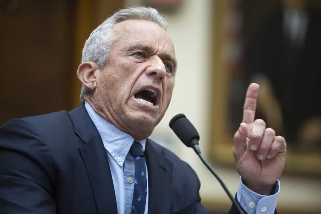 Robert F Kennedy Jr Angry